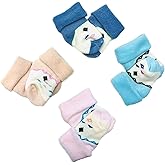 VIN® 100% Organic Cotton Soft Newborn Baby Girl Unisex Socks (0-6 Months) Comfortable and Breathable Infant Kid Toddler Eco-F