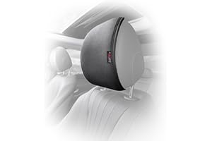 OTOM LEGEND DESIGNS otoM Universal Head Rest Protector in Black Leather - single piece