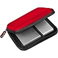 mumbi External Hard Drive Case up to 6.35 cm / 2.5 Inches Red