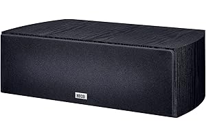 HECO Victa Prime Center 102 | 2 Wege Heimkino-Centerlautsprecher | 1 Stück, Farbe:Schwarz