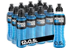 12x Powerade Frutti di bosco Bevanda energetica Boisson énergétique baies sauvages 50 cl