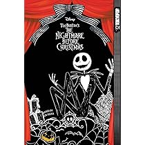 BOOK1 ブック1 Nightmare Before Christmas Disney Manga: Tim Burton's The Nightmare Before Christmas
