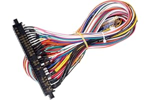 EG STARTS Arcade JAMMA 56 Pin Interface Cabinet Wire Wiring Harness Loom Multicade Arcade PCB Cable For Arcade Machine Video Game Consoles Jamma 60-in-1 board & Pandora box 2 3 4 Game