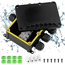 Scatola Derivazione Esterna IP68 - 2 Pezzi, Impermeabile, Per Cavi 5-12mm - Foto 5