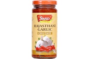 SWAD Rajasthani Red Chilli Garlic Chutney / Lehsun laal mirch Chutney-250g