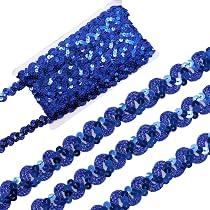 Fil à Paillettes Iridescent Café Foncé - 91,4 M, Pour Couture, Déco, Loisirs Créatifs - 11