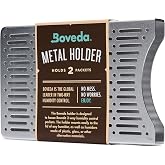 Boveda-Purolar i&ccedil;in | Humidor i&ccedil;in Mat Al&uuml;minyum Tutucu | Use With İki (2) Boyut 60 (Ayrı Satılır) i&ccedil;in | Manyetik ve Velcro 