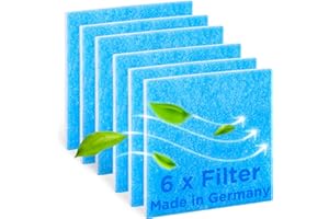 BREMERLUFT 6 filtri per apparecchi di ventilazione Limodor Limot Serie Compact 00070 Filtro di ricambio per ventola Filtro antipolvere Filtro aria