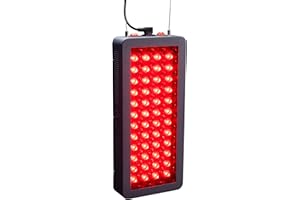 Red Light Therapy by Hooga, 660nm 850nm, Near Infrared LED Light Therapy, 100 LEDs. High Power, Low EMF Output. for Energy, Pain Relief, Skin Health, Beauty, Anti Aging and Performance. HG500.