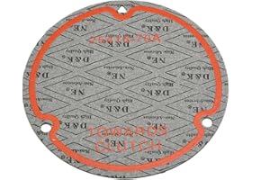 DOCK66 MOTORCYCLE PARTS Kupplungsdeckel Derby Cover Dichtung 3-Loch für H-D Big Twins Shovel Evo 70-98