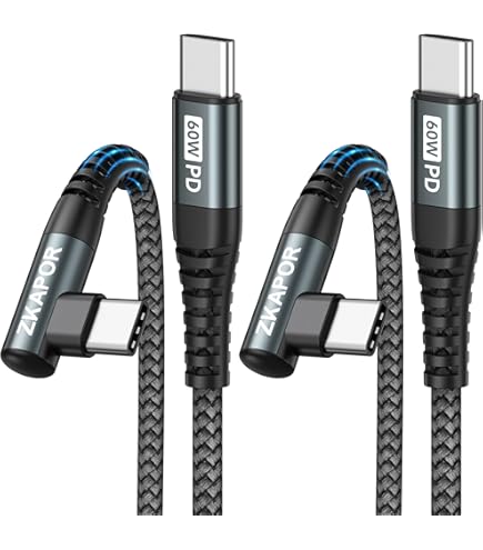 Adattatore USB-C 90° 40Gbps 240W - Convertitore Angolato In Alluminio Per 8K60Hz - Foto 2