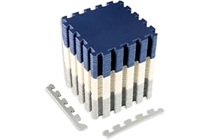 CCLIFE Tappeto Puzzle Bambini Tappetini Puzzle Tappeto Gioco per bambini tappetone morbidone Schiuma Eva 18/36 Pezzi