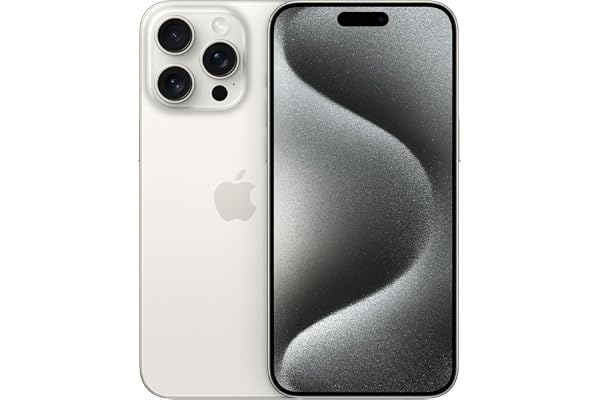Apple iPhone 15 Pro Max (256 Go) - Titane Blanc