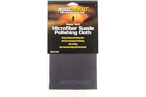 MusicNomad Super miękka ściereczka do polerowania z mikrofibry