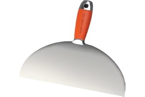 KRAFT TOOL CO. Kraft Tool DW735PF 8" Elite Series All SS Joint Knife w/Sure Grip Handle