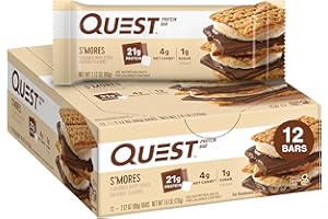 Quest Nutrition Bars Smores - Pacco da 12 x 60 Gr