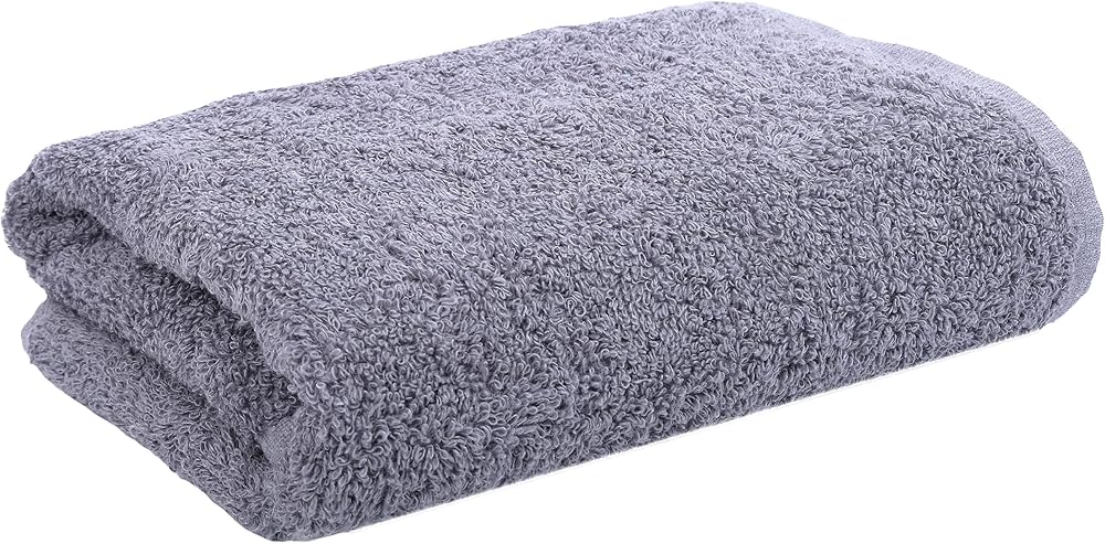 ılgın home Basic Desensiz Spor Havlusu, El Havlusu, Yüz Havlusu, Baş Havlusu, gri, Ilgın Home, 50 X 90 Cm