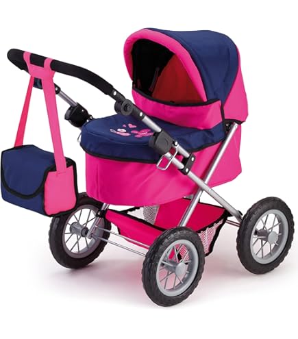 Bayer Chic 2000 - Kleine Poppenwagen Smarty – Confetti Pink