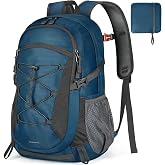RAINSMORE Hiking Backpack 40 Litres Travel Backpack for Men Women Waterproof Backpack Foldable Lightweight Backpacks for Camp