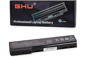 GHU New Laptop Battery 58 WH Replacement for CC06 CC06xl QK642AA 628666-001 628668-001 628668001 628670-001 628369-421 CC09 628664-001 Compatible for HP Probook 6560B 6570B 6460B 6470B 6360B