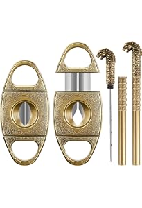 Zigarren-Ziehverstärker Aus Alu & Edelstahl – 2-in-1 Werkzeug Mit Nadel, Sechseckiges Design