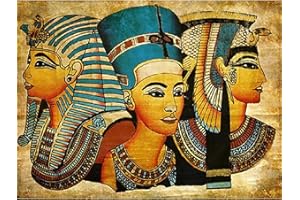 YSCOLOR Diamond Painting 5D Pittura Diamante Diy Egitto Kit Punto Croce Diamante Cristallo Mosaico Diamante Ricamo Religione Strass Modello Wall Art 30X40cm