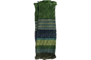 Invero Ruby mankiety z wełny merynosów, wielokolorowe, 100% wełna (zielone)