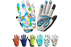 ‎LOVMEAD LOVMEAD Fahrradhandschuhe Kinder für Jungen Mädchen Alter 4-12, MTB Handschuhe Paar Outdoor Sport Rennrad Fahrrad Bike Handschuhe Frühling Sommer