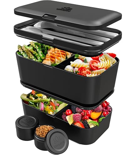 Scatola Bento Tradizionale Giapponese Jyubako Con Ventaglio Dorato, 21,3x21,3x15 Cm, Contenitore Per Alimenti Impilabile, Ideale Per Picnic E Festività, Made In Japan