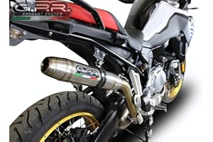 GPR Italia 1 GPR Exhaust Systems kompatibel mit BMW.95.DE kompatibel mit BMW F 750 GS 2018/19 Auspuff zugelassen mit DEEPTONE Edelstahl
