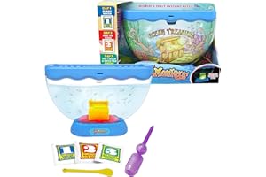The Original Sea Monkeys - Ocean Treasure Aquarium with Light - Our LARGEST tank Grow Your Own Pets Educational Science Kit- Includes Eggs, Food, Water Purifier, and Searchlight, Assorted Colors