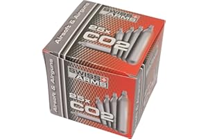Swiss Arms Lot DE 25 Cartouches co2 12 Gm