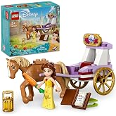 LEGO ǀ Disney Princess Belle&rsquo;in Hikaye Zamanı At Arabası 43233-5 Yaş ve &Uuml;zeri Prensesleri Seven &Ccedil;ocuklar İ&ccedil;in Yaratıcı Oyunca