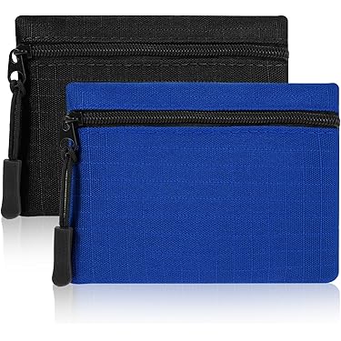 Oyfel muntzakje kleingeldbeurs mini muntbeurzen muntbuidel stof portemonnee kleine etnische stijl patroon make-up tas 13,5 * 11 * 2 cm 13.5 * 11 * 2cm rood