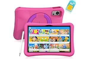 UMIDIGI G5 Tablet para Niños con Tarjeta Sim,Control Parental, 8+128GB Tablet niños 10 Pulgadas con lápiz,Ver en Linea,Disfruta de un Viaje Tranquilo, Tablets Android, 8Core/6000mAh/GPS/WiFi6