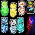 Dederwern Body Glitter Gel, 6 Colors Glitter Gel Makeup, Festival Glitter Gel for Face, Hair, Lips, Halloween, Parties,