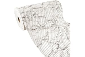 DECOMEISTER Mata łazienkowa podłogowa chodnik antypoślizgowy spienione PCW łazienka pralnia WC miękka podkładka przeciwpoślizgowa do jogi dywanik pod prysznic 65x170 cm Marmur Szary