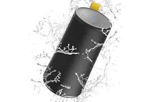 Głośnik Bluetooth, EarFun UBOOM 24 W przenośny głośnik bezprzewodowy, dźwięk przestrzenny 360°, głęboki bas, USB-C, 100 stóp Bluetooth 5.0 zasięg, IPX7 wodoodporny, wewnątrz i na zewnątrz, bezprzewodowe parowanie stereo