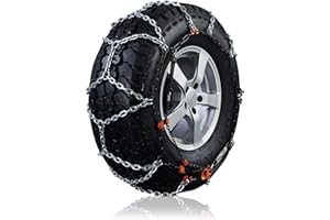 Weissenfels REX TR NR9 - Catene da Neve Omologate, 1 paio - Consigliata per Furgoni, camper, 4x4 e trasporto leggero, NRTR090STD