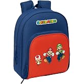 Safta SUPER MARIO MAMMA MIA &ndash; Children's Backpack, Ideal for Children of Different Ages, Comfortable and Versatile, Quality a