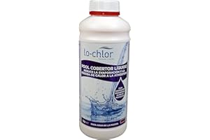 Lo-Chlor Pool COBERTOR LIQUIDO 1 Litro - Cubierta Solar liquida para Piscina