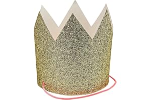 Meri Meri Mini Gold Glitter Crowns