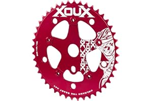 XOUX RAZEN 44T Chainring w/Spider 1/8" 110/130mm Old School BMX