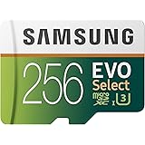 Samsung EVO Select 256GB microSDXC UHS-I U3 100MB/s Full HD & 4K UHD Memory Card with SD Adapter (MB-ME256HA/EU) - Amazon Exc