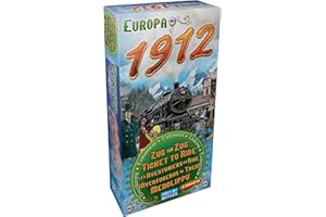 Days of Wonder, Ticket to Ride Europa 1912 Board Game Expansion, Ages 8, For 2 to 5 Players