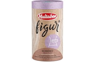 Multaben Diät Shake – proteinreicher Abnehm Shake für eine Eiweiß Diät – Schoko-Geschmack mit Vitaminen und Mineralstoffen – sättigender Diät Drink als hochwertiger Nahrungsersatz - 440g