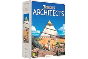 Asmodee - 7 WONDERS: Architects - Unbox Now - Jeu de Société Famille pour Enfants dès 8 Ans - As d'Or - Bâtissez votre Cité Antique Simplifié - 25 Min - 2 à 7 Joueurs -En Français -Repos Production