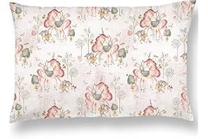 ‎SUPERBE BEBE SUPERBE BEBE Kinderkissen Mit Kopfkissenbezug Baumwolle - Kissen für Kinder 1 bis 3 Jahre Größe 33x45cm - Weiches Kissen Hypoallergen Maschinenwaschbar Ideal Fürs Bett oder Auf Reisen EIN Nickerchen