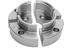 NCK-3.75Z-DJDT Dovetail Jaws with Outsdie Dovetail and Inside Thread for BMWOOD NCK Series Chuck, Compatible with the chucks: SuperNOVA2, G3 Nova, Robert Sorby Patriot, Record Power SC3,SC4.