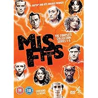 Misfits - Series 1-3 [DVD]: Amazon.co.uk: Robert Sheehan